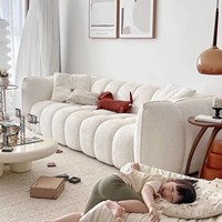 2026 Neu eingetroffen: Grüner, lockiger Plüsch-Stoffsessel – Moderner, lässiger Sessel für Apartments und Hotels, stilvoll anpassbarer Lazy-Day-Sessel