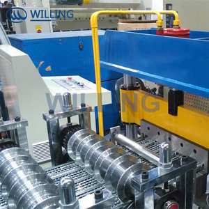 새로운 조건 완전 자동 아연 도금 강판 금속 데크 롤링 머신 베어링 모터 제작 바닥 타일 기어 포함 - Product Image 6