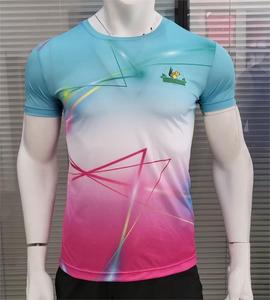 Camiseta de correr de secado rápido personalizada de fábrica, camiseta de sublimación profesional para deportes de maratón personalizada - Product Image 1
