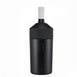 <span class=keywords><strong>Enfriador</strong></span> <span class=keywords><strong>de</strong></span> <span class=keywords><strong>Botellas</strong></span> <span class=keywords><strong>de</strong></span> Vino y Champán Emode, Aislado al Vacío, <span class=keywords><strong>de</strong></span> Acero Inoxidable, Se Adapta a la Mayoría <span class=keywords><strong>de</strong></span> las <span class=keywords><strong>Botellas</strong></span> <span class=keywords><strong>de</strong></span> 750 ml, Mantiene la Bebida Fría hasta 6 Horas - Product Image 2