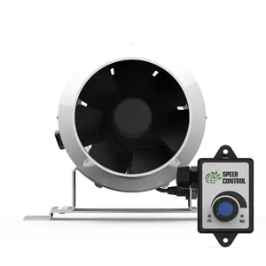 Yüksek verimli fan 4 "inç karışık akış havalandırma sistemi egzoz hava aspiratör Inline kanal Fan banyo ve mutfak için