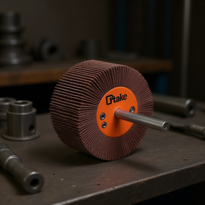 Disco Abrasivo de Tela Ttake de 30x15 mm, Grano 240, con Vástago de 6 mm para Pulir Metal - Product Image 3