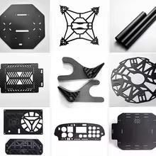Panel de Fibra de Carbono 3K Personalizado para Drones de Carreras, Mecanizado por CNC y Electroerosión por Hilo con Tolerancia de 0.05mm - Product Image 3