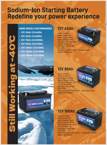 แบตเตอรี่รถยนต์โซเดียมไอออน 12V 90Ah สำหรับสตาร์ท  ใช้งานได้ยาวนาน ปลอดภัยสูง - Product Image 5