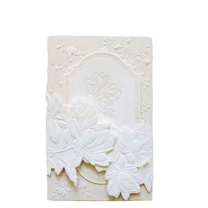 การ์ดขอบคุณงานแต่งงานแบบหรูหรา พิมพ์นูน 3 มิติ บนกระดาษด้าน พิมพ์โลโก้ตามสั่งจากโรงงาน - Product Image 5