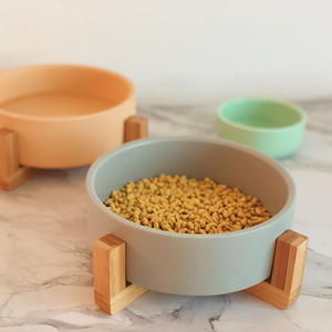 Gamelle en céramique transfrontalière pour animaux de compagnie, anti-renversement, pour chats et chiens, 4.5, 6, 7.7 pouces, option cadeau en gros - Product Image 1