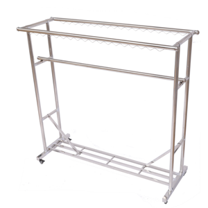 Estante <span class=keywords><strong>de</strong></span> exhibición <span class=keywords><strong>de</strong></span> oro al por menor, tienda <span class=keywords><strong>de</strong></span> <span class=keywords><strong>ropa</strong></span> y madera para muebles <span class=keywords><strong>de</strong></span> metal, madera <span class=keywords><strong>de</strong></span> acero con superficie pulida, embalado en cartón - Product Image 6