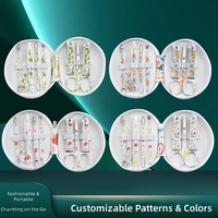 En stock, transfrontalier, ensemble de 8 pièces de coupe-ongles en acier inoxydable avec finition revêtue, ciseaux à ongles, manucure-pédicure, beauté