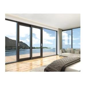 Puerta corredera de vidrio de aluminio a prueba de huracanes Miami Dade probada para Florida Bahama Homes Hotel y uso al aire libre <span class=keywords><strong>Villa</strong></span> - Product Image 3