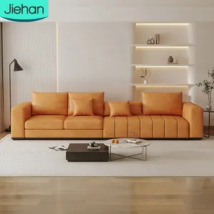 लिविंग रूम घर आधुनिक डिजाइन आराम सस्ता क्षेत्रीय एल आकार मॉड्यूलर ठोस लकड़ी तकनीकी कपड़े सोफे सेट फर्नीचर बिस्तर