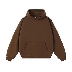 Wholesale Custom Logo Blank Oversized Heavyweight Cotton Men Pullover Hoodie Streetwear <b>Plain</b> <b>Sweatshirt</b> Hoodies - Product Image 6