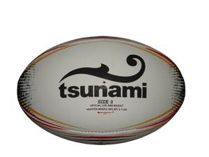 ลูกรักบี้คุณภาพสูงด้ามจับสุดๆยาง PU เย็บด้วยมือขนาด3ทนทานต่อทุกสภาพอากาศสำหรับการฝึก - Product Image 3