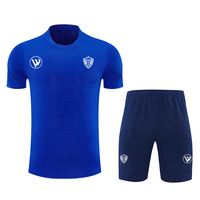 Uniforme de Fútbol para Hombre, Camiseta de Fútbol de Club, 100% Poliéster, Secado Rápido, Transpirable, Venta al Por Mayor