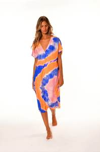 High Quality <b>Indian</b> Handmade Cotton Boho Style <b>Kaftan</b> Women's Maxi Dress For Beach Casual Wear Mid Long <b>Kaftan</b> Dress For Women - Product Image 5