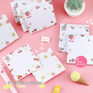 Cute Fruit Sticky Notes, <b>Memo</b> <b>Pads</b> for Students, Perfect for Reminders & Daily Note-Taking - Product Image 1