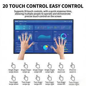 Tableta Interactiva Inteligente con Pantalla Táctil de 55/65 Pulgadas, Pantalla LCD 4K, Pizarra Interactiva para Aula - Product Image 5