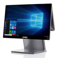 Высокопроизводительный POS-терминал Intel Core i5/i7 с 15,6-дюймовым FHD-экраном, Windows 11 Pro, емкостным сенсорным управлением для сетевых магазинов