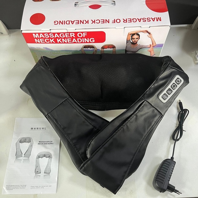 Shiatsu Back Neck Shoulder Massager with Heat, Massage Neck for Home Office Car Use Kneading Smart Electric Neck Massager