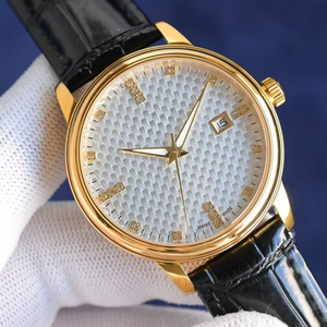 Reloj de Pulsera de Alta Gama, Original, de Alta Calidad, Clásico, con Correa de Cuero y Aleación de Cocodrilo, Cronógrafo, Resistente al Agua, Deportivo, Sencillo y Ejecutivo - Product Image 5