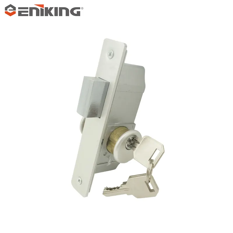 Aluminum Door Lock Framed Door Lock Easy Installation with keys Aluminum Dead Door