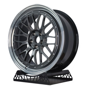 Cerchio Forgiato Monoblocco a Bordo Profondo per Auto Passeggeri 5x114.3 5x120 con Razze Cromate Concave per Mozzi Auto di Lusso <span class=keywords><strong>BMW</strong></span> AUDI Tesla - Product Image 1