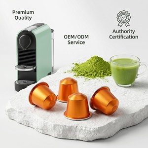 Cápsulas de Té Verde <span class=keywords><strong>Matcha</strong></span> Compatibles con Nespresso Original Line, Paquete de 10, Sin Azúcar, Cápsulas de Té Instantáneo Orgánico - Product Image 5