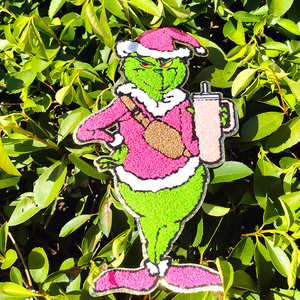 Sewill, venta al por mayor, parche bordado personalizado, purpurina para coser, hierro en Navidad, parches de chenilla para ropa - Product Image 4