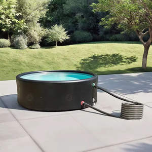 <span class=keywords><strong>Jacuzzi</strong></span> Inflable Portátil para Exteriores, de PVC, para 2 Personas, con Calefacción a Leña - Product Image 4