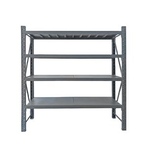 מדף אחסון פלדה בינוני, בעל כושר נשיאה גבוה, ציפוי אבקה, הגנה מפני קורוזיה, עיצוב ללא ברגים, תקן ISO9001 - Product Image 2