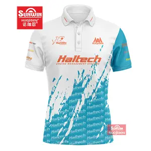 Customized sublimation team sports t shirt designs cricket jersey with logo and numbers