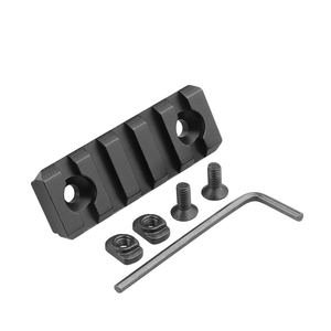 Adaptador de Instalación Compacto de Alto Rendimiento con 5 Ranuras, Ligero, de Aleación de Aluminio Mecanizado por CNC, Accesorio Táctico para Caza al Aire Libre - Product Image 3
