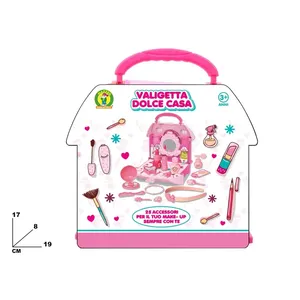 Sweet Home - Kit de maquillaje en maleta, 25 piezas, para niños mayores de 3 años, color rosa - Product Image 1