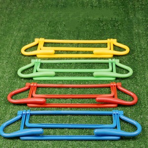 Adjustable Soccer Football Speed Footwork Training Equipment with Agility Hurdles <b>ABS</b> Material - Product Image 4