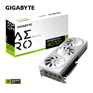การ์ดจอ GIGABYTE GeForce RTX <span class=keywords><strong>4070</strong></span> <span class=keywords><strong>Ti</strong></span> <span class=keywords><strong>AERO</strong></span> <span class=keywords><strong>OC</strong></span> V2 12G มือสอง พร้อมหน่วยความจำ GDDR6X ระบบระบายความร้อน WINDFORCE - Product Image 1