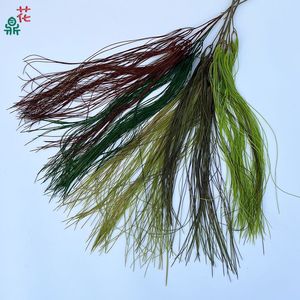 Flores Artificiales de Seda con Forma de Barba de Dragón, Decoraciones Florales en Espiral para Techos de Boda, de China - Product Image 1