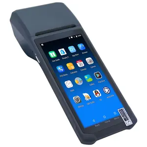 Terminal de point de vente intelligent Android <span class=keywords><strong>portable</strong></span>, grand écran de 5,5 pouces, imprimante, WiFi, Bluetooth, paiements mobiles, bons de point de vente, point de vente - Product Image 1