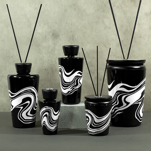 Mescente nhà sang trọng khuếch tán thế giới của nghệ thuật mùi hương nước hoa mây sậy lâu dài hương thơm chất liệu thủy tinh - Product Image 3