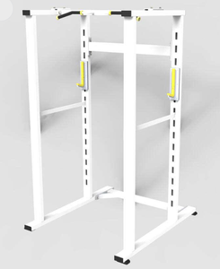 Logotipo personalizado Power <span class=keywords><strong>Rack</strong></span> plegable y ajustable de acero equipo de gimnasio Durable levantamiento de pesas Squat <span class=keywords><strong>Rack</strong></span> <span class=keywords><strong>jaula</strong></span> para gimnasio - Product Image 2