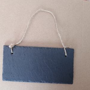 <span class=keywords><strong>Plaque</strong></span> d'adresse en <span class=keywords><strong>ardoise</strong></span> Signes de maison Signe en pierre suspendue en <span class=keywords><strong>ardoise</strong></span> - Product Image 3