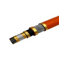 Câble d'instrumentation blindé à gaine extérieure orange, multipaires, pour applications d'ingénierie