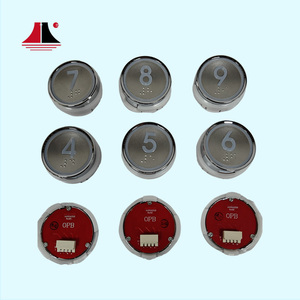 Botón de repuesto de piezas de elevador a <span class=keywords><strong>precio</strong></span> de fábrica A4N241532 A4N241534 con Braille, luz verde - Product Image 1