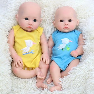 Poupées Reborn Artisanales de Haute Qualité de 18 Pouces, Jouets Souples pour Filles Nouveau-nées, Modèle de Mode, Corps Entièrement en Silicone, Peau Peinte en 3D, Lavable - Product Image 3