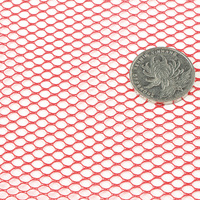 Tissus élastiques de polyester de bout droit de maille molle de trou de haute résistance pour des chaussures de course