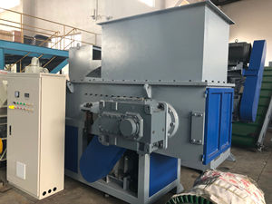 Chất thải Shredder máy nhựa chai Ống PP/PE khối u khối duy nhất trục Shredder - Product Image 2