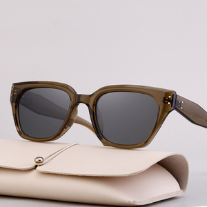 Nouvelles lunettes de soleil œil de chat, monture noire, verres TAC, protection UV400, unisexe, style conduite en extérieur, pêche, DL 28063 - Product Image 3