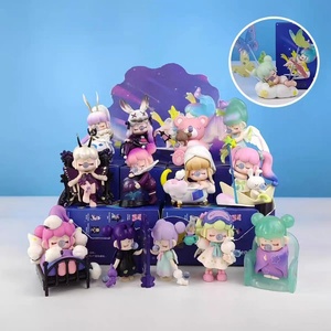 100% Authentique Figurine d'<span class=keywords><strong>action</strong></span> en vinyle de la série Nanci's Dream, modèle de personnage, boîte mystère, 12 boîtes/ensemble, labubu - Product Image 3