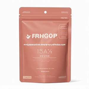 Sacs Mylar personnalisés imprimés, réutilisables, résistants à l'humidité, pour emballage de chewing-gum et de compléments alimentaires pour animaux, pochettes verticales avec fermeture éclair - Product Image 2