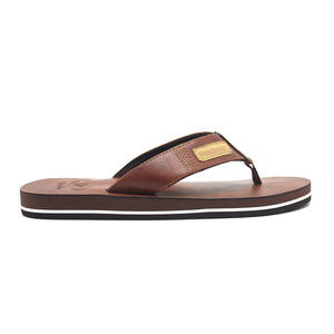 Design di <span class=keywords><strong>Ciabatte</strong></span> in <span class=keywords><strong>Pelle</strong></span> per <span class=keywords><strong>Uomo</strong></span>, Infradito Maschili in PU, Pantofole Morbide in EVA Leggera, <span class=keywords><strong>Pelle</strong></span> Sintetica alla Moda, Marrone Pakistan - Product Image 6