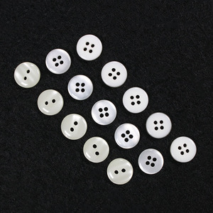 Hot Bán Chất Lượng Cao Pearlized Trang Trí Nút Tùy Chỉnh Ưa Thích Áo Sơ Mi Nút Nhựa Nhựa Nút Cho Phụ Kiện May Mặc - Product Image 2