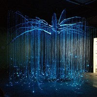 Arbre LED multicolore RGB, éclairage décoratif en Fiber optique, arbre d'avatar, lumières fantastiques pour les arbres